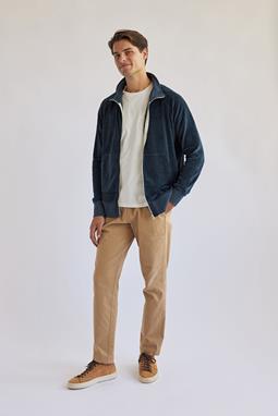 TWOTHIRDS Sweatshirt Mit Reißverschluss Ballycotton Mediterranean Navy