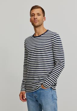Recolution Longsleeve Maca Stripes Dunkelblau