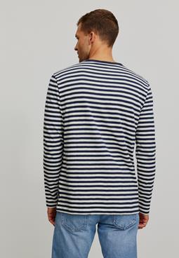 Recolution Longsleeve Maca Stripes Dunkelblau