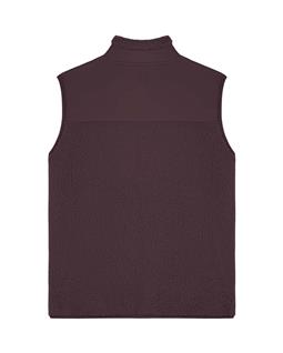 UNIPOLAR Weste Lin Rot Braun