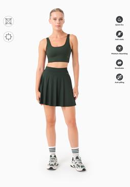 ORGANICATION Skort Zomer Amazonas Groen