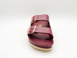 thies Sandale Ecofoam Double Bordeaux Rot