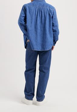 MUD Jeans Shirt Denim Chris Medium Stone Blue