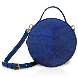Murmali Round Shoulder Bag Beta Cork Blue