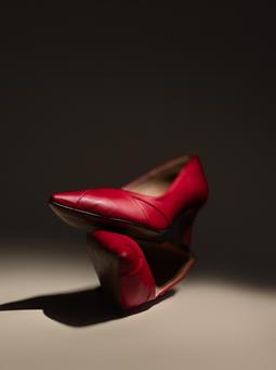 AGAZI Pumps Ivo Midi Rot