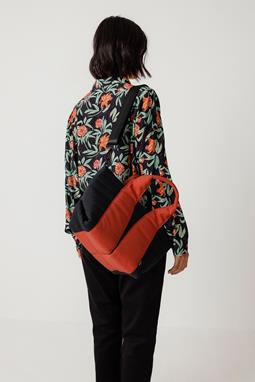 SKFK Bag Oliva Black/Red