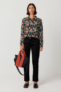 SKFK Bag Oliva Black/Red