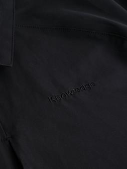KnowledgeCotton Apparel Jacket Vent Canvas 200 Black Jet