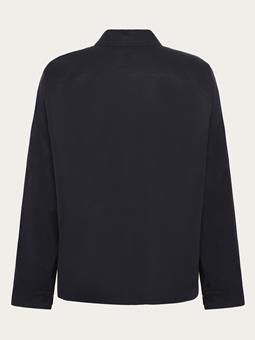 KnowledgeCotton Apparel Jacket Vent Canvas 200 Black Jet