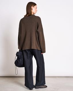 JAN 'N JUNE Cardigan Anjo Mud Brown