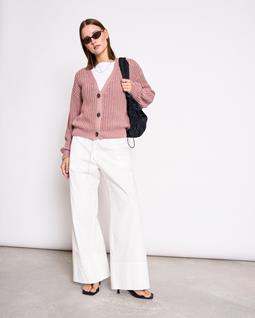 JAN 'N JUNE Cardigan Lena Mauve