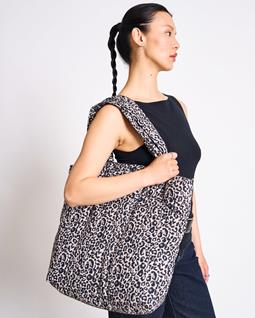 JAN 'N JUNE Bag Padded Shopper Smol Leo Print