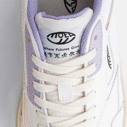 MoEa Sneaker Origin White & Lila Apple