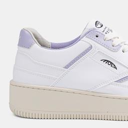 MoEa Sneaker Origin White & Lila Apple