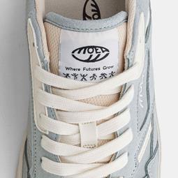 MoEa Sneaker Origin Low Sea Veganes Wildleder & Beige Mais