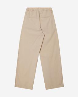 MATONA Broek Met Plooien In Zandkleur