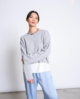 JAN 'N JUNE Cardigan Licht Asas Grijs