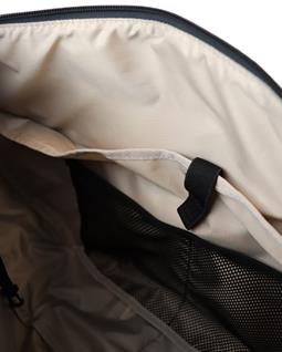 Kintobe Juno Tas, Halvemaanvormig, Gitzwart