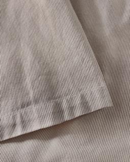 Rotholz Hemd Bowling Beige Gestreift