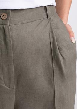 De IONESCU Hose Figa Leinen Khaki