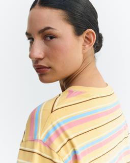 Thinking MU T-Shirt Lucia Mehrfarbig Gestreift