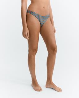 Thinking MU Bikini Bottom Seersucker Sicily Orange