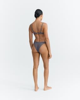Thinking MU Bikini Bottom Seersucker Sicily Orange