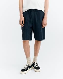 Thinking MU Shorts Bermuda Gasper Navy Stripes