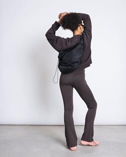 JAN 'N JUNE Leggings Met Wijde Pijpen, Modderbruin