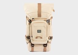 8000kicks Rugzak Nomad Rolltop Beige/Groen