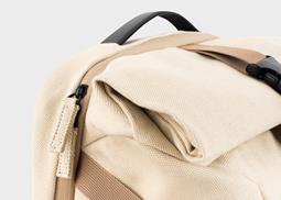 8000kicks Rugzak Nomad Rolltop Beige/Groen