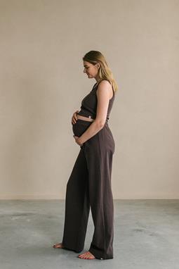 The View Yoga Pants Teya Maternity Brown
