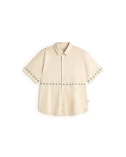 Thinking MU Shirt Tom Hand Embroidered Ecru
