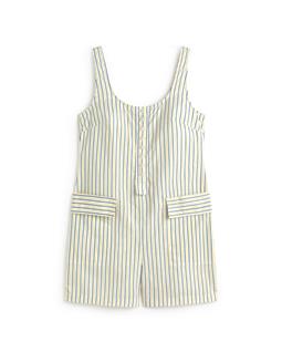 Thinking MU Jumpsuit Maud Striped Cream