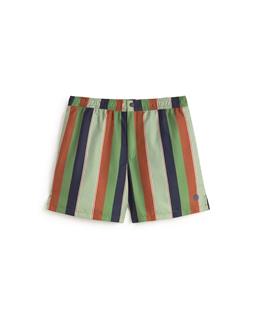 Thinking MU Shorts Swimwear Liu Multicolor Striped