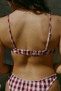 Nénés Bikinioberteil Mona Pink Vichy