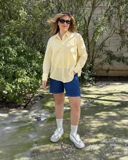 Clotsy Shirt Yara Yellow