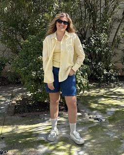 Clotsy Shirt Yara Yellow