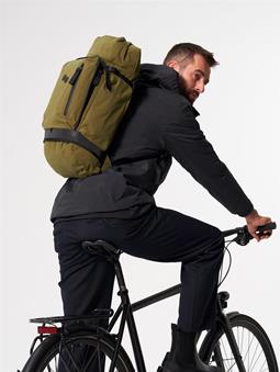 pinqponq Backpack Komut Medium Solid Olive
