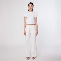 Dawn Jeans Blink Wide Cremefarben