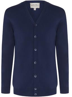 Will's Vegan Store Vest Recycled Donkerblauw