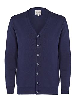 Will's Vegan Store Vest Recycled Donkerblauw