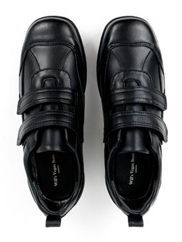 Will's Vegan Store Schoenen Klittenband Zwart