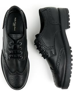 Will's Vegan Store Brogues Schwarz