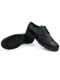 Will's Vegan Store Brogues Schwarz