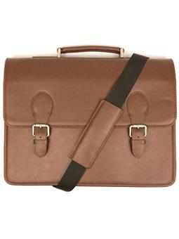 Will's Vegan Store Briefcase Classic Chestnut
