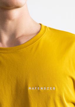 Hafendieb Logo Stick T-Shirt Mosterd