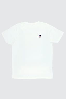 T-Shirt Polychrome Universe Weiß