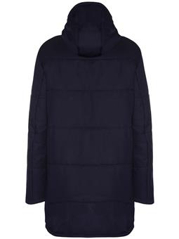 Will's Vegan Store Heren Gewatteerde Parka Donkerblauw