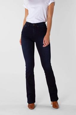 Bootcut Jeans Amy Donker Diepblauw